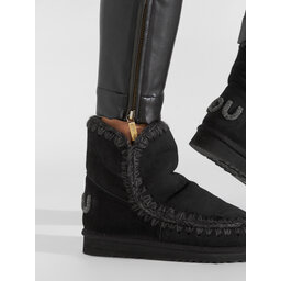 Mou Schneeschuhe Mou Eskimo 18 Glitter Logo MU.FW101050A Schwarz