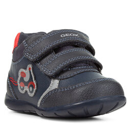 Geox Lågskor Geox B Elthan Boy B361PA 0MEBC C0735 Navy/Red