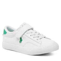 Polo Ralph Lauren Tenisice Polo Ralph Lauren Theron V Ps RF104101 White Smooth PU/Green w/ Green PP