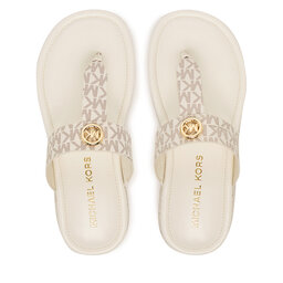 MICHAEL Michael Kors Zehentrenner MICHAEL Michael Kors Koya Flip Flap 40R6KOFA2B Creme