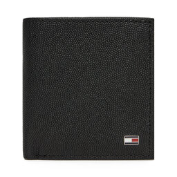 Tommy Hilfiger Velká pánská peněženka Tommy Hilfiger Th Flag Trifold AM0AM13521 Černá