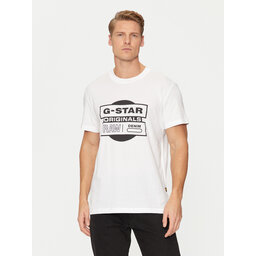 G-Star Raw G-Star Raw T-shirt Originals D25443-8415 Bijela Regular Fit