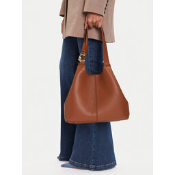 Coccinelle Handtasche Coccinelle Hand Grained L E1 SHA 11 02 01 Braun