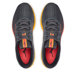 

Взуття Mizuno Wave Rider 27 J1GC2303 Turbulence/Cayenne/Citrus 51, Чорний
