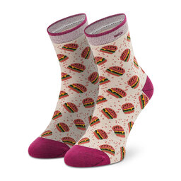 Cabaïa Calcetines altos para mujer Cabaïa Mathilda & Mathias SOKFW2122 Rosa