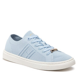 Tommy Hilfiger Sneakers Tommy Hilfiger Knitted Light Cupsole FW0FW06332 Breezy Blue C1O