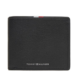 Tommy Hilfiger Cartera Tommy Hilfiger Th Corp Cc Flap & Coin AM0AM13741 Negro
