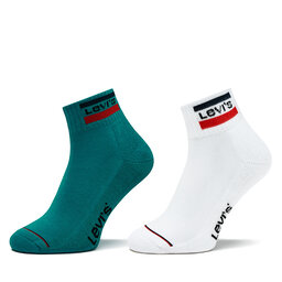 Levi's® Комплект 2 чифта дълги чорапи дамски Levi's® 902011001 Ocean Depths