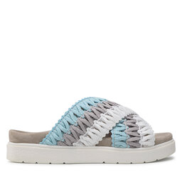 

Шльопанці Inuikii Knitted Crossed 70104-087 Light Blue, Сірий