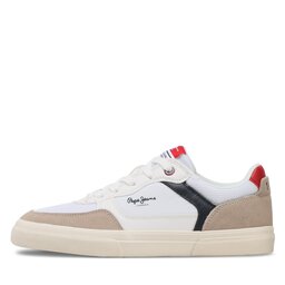 

Снікерcи Pepe Jeans Kenton Master Mesh PMS30905 White 800, Білий