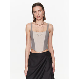 Patrizia Pepe Patrizia Pepe Top 8C0589/A215-F1PZ Beis Slim Fit