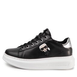 

Снікерcи KARL LAGERFELD KL62530 Black Lthr, Чорний