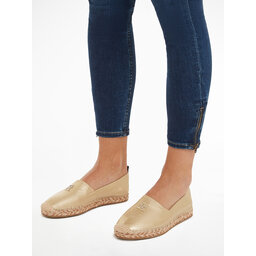 

Еспадрильї Tommy Hilfiger Th Gold Flat Espadrille FW0FW07694 Gold 0HS, Золотий