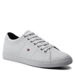 Tommy Hilfiger Сникърси Tommy Hilfiger Essential Leather Sneaker FM0FM02157 White 100