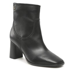 Tommy Hilfiger Botine Tommy Hilfiger Soft Square Toe Ankle Boot FW0FW06838 Black BDS