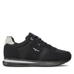 

Снікерcи Aeronautica Militare 232SC227CT3225 Jet Black 34300, Чорний