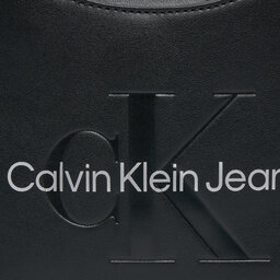 

Сумка Calvin Klein Jeans Sculpted Arch Shoulderbag22 Mono K60K611548 Black/Metallic Logo 0GL, Чорний