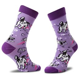 Cup of Sox Șosete Înalte Unisex Cup of Sox Piękna Bestia E Violet