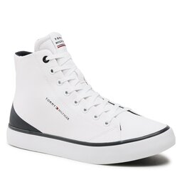 Tommy Hilfiger Сникърси Tommy Hilfiger Hi Vulc Core Canvas FM0FM04729 White YBS