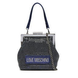 LOVE MOSCHINO Torebka LOVE MOSCHINO JC4043PP1LLP176A Granatowy