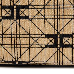 

Сумка Elisabetta Franchi BS-14A-41E2-V400 Paglia/Nero BD9, Бежевий