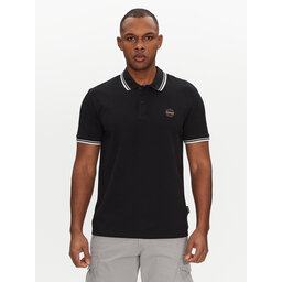 Napapijri Napapijri Poloshirt E-Macas NP0A4ID59411 Schwarz Regular Fit
