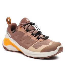 Salomon Zapatos Salomon X-Adventure GORE-TEX L47322000 Mocha Mousse/Vanilla Ice/Turmeric