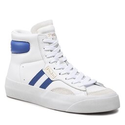 Polo Ralph Lauren Sneakersy Polo Ralph Lauren Grvin Mid-Sk-Htl 804871995005 Wht/Roy