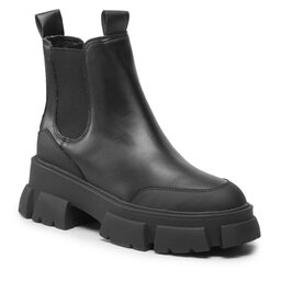 Steve Madden Botki Steve Madden Cave SM19000006-03001-017 Black Leather
