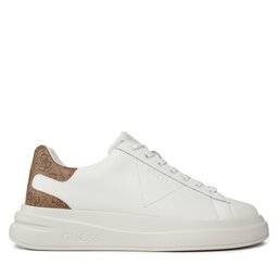 Guess Sneakersy Guess Elba FMPVIB LEA12 Biela