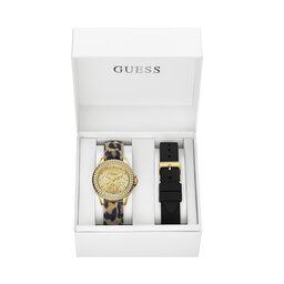 

Годинник Guess Crown Jewel GW0660L2 BROWN/GOLD, Коричневий