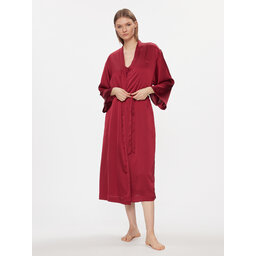 Triumph Triumph Bademantel Robes Satin Robe 01 10216534 Dunkelrot