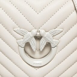 

Сумка Pinko Love Click Mini AI 23-24 PLTT 100067 A0VM White Z14B, Écru