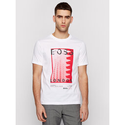 BOSS BOSS Camiseta Tiburt 231 50450793 Blanco Regular Fit
