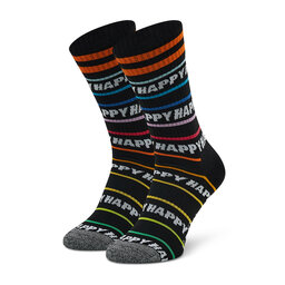 Happy Socks Высокие Носки Унисекс Happy Socks ATHAP29-9300 Чёрный