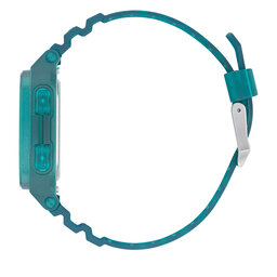 

Годинник adidas Originals Street Digital One GMT AOST22048 Transparent Green Resin, Зелений