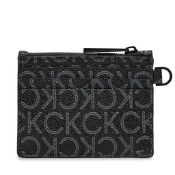 

Чохол для кредиток Calvin Klein Ck Must Mono 6Cc Holder W/Zip K50K511678 Classic Mono Black 0GJ, Чорний