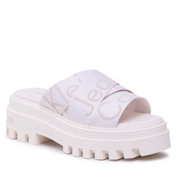 Calvin Klein Jeans Чехли Calvin Klein Jeans Toothy Combat Sandal Webbing YW0YW00949 Ancient White YBH