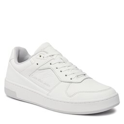 

Снікерcи Calvin Klein Jeans Basket Cupsole Low Lth In Sat YM0YM00867 Triple Bright White 0K4, Білий