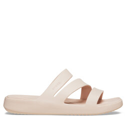 Crocs Şlapi Crocs Getaway Strappy 209587 Écru