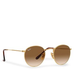 Ray-Ban Lunettes de soleil Ray-Ban 0RB3447 001/51 Gold/Clear Gradient Brown