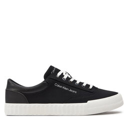 

Снікерcи Calvin Klein Jeans Skater Vulc Low Laceup Mix In Dc YM0YM00903 Black/Bright White 0GM, Чорний