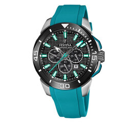 Festina Zegarek Festina Chrono Bike 20642/3 Blue/Silver