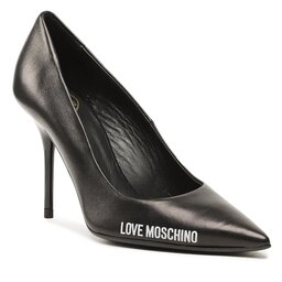LOVE MOSCHINO Обувки на ток LOVE MOSCHINO JA10089G1HIE0000 Nero