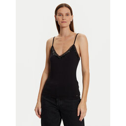 Morgan Morgan Top 242-BARBY Schwarz Slim Fit