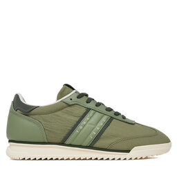 Tommy Hilfiger Snīkeri Tommy Hilfiger Tjm Runner Cleated Mix Mat. EM0EM01598 Zaļš