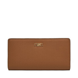 MICHAEL Michael Kors Duży Portfel Damski MICHAEL Michael Kors 32S5G8EF3L Brązowy