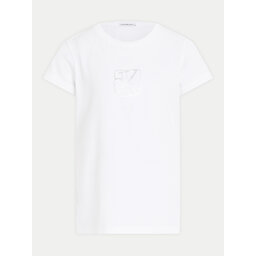 Calvin Klein Jeans Calvin Klein Jeans T-Shirt Monogram IG0IG02530 D Λευκό Slim Fit