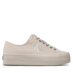 

Кросівки Calvin Klein Jeans Vulcanized Flatform Laceup Co YW0YW00254 Eggshell ACF, Бежевий
