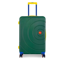 Semi Line Μεγάλη Βαλίτσα Semi Line T5931-3 Πράσινο